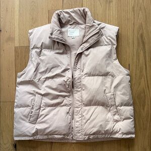 a new day Light Pink Puffer Vest
